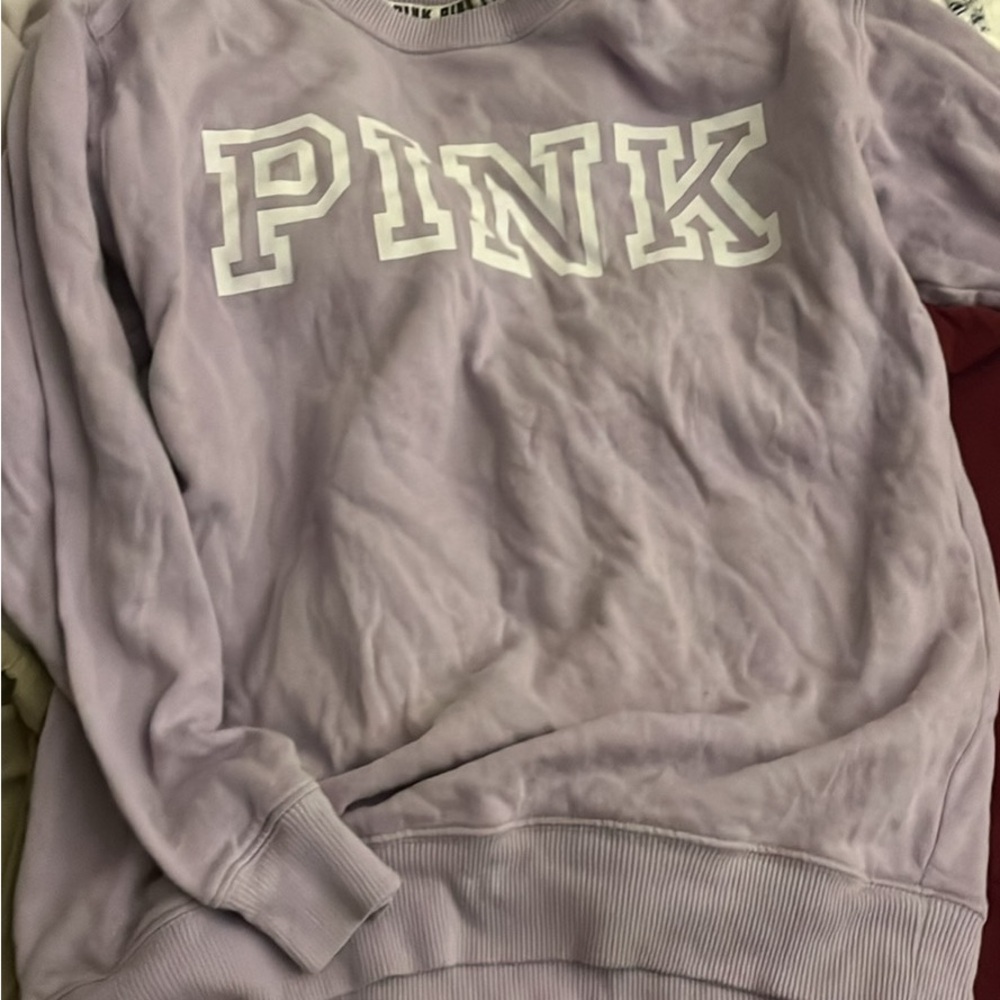 PINK Victoria's Secret Long Sleeve Tees Collection - Picture 4 of 5